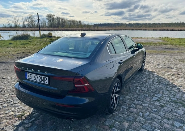 Volvo S60 cena 130000 przebieg: 40350, rok produkcji 2020 z Szczecin małe 191